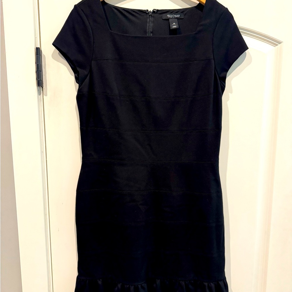 White House Black Market classic black dress